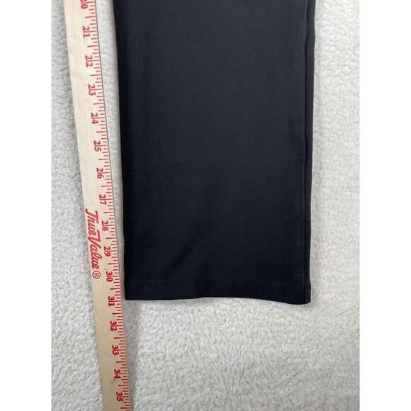 Betabrand Pants Womens Large 32x31 Black Pull-On Stretch Mid Rise Career - Picture 11 of 14